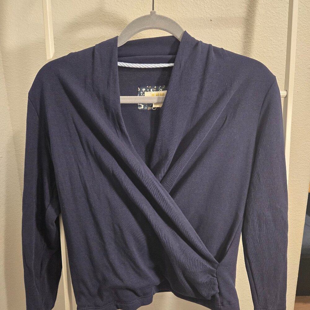 Anthropologie Wrap top
